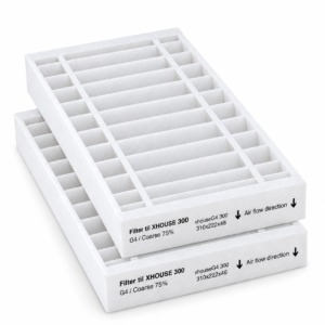 Xvent XHOUSE 300 filter set G4+G4 (original) 310x222x46